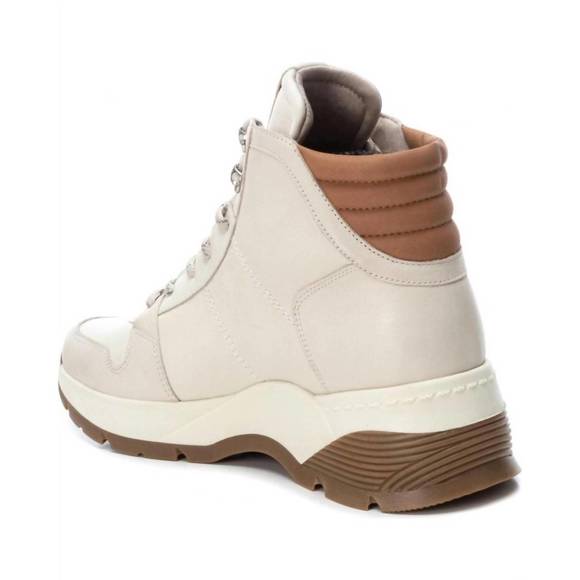 NEW XTI women's leather booties in ice - Picture 3 of 3